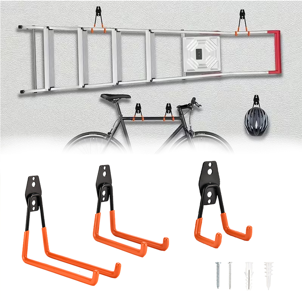 Gardening Tools Holder - Zware metalen wandhaak voor garage, fietsen,