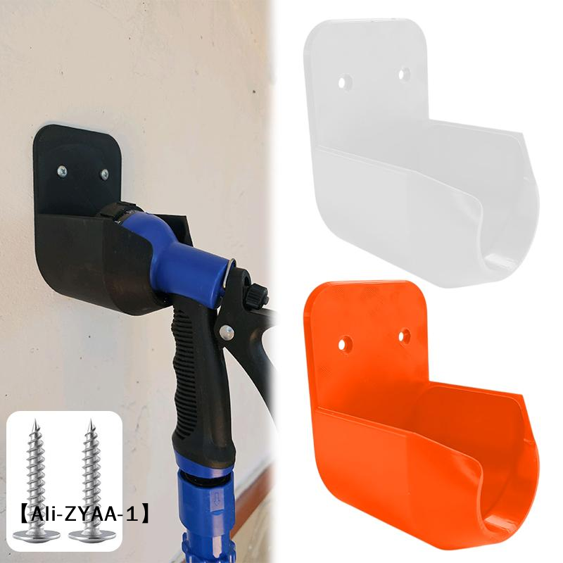 Garden Hose Nozzle - 【A】Wandmontage tuinslangmondstukbeugel met schroeven en lekopening
