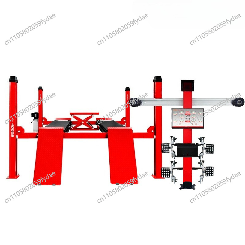 Gardening Tools Repair Shop - Auto vierkolomshefbrug, bandenhefbrug, 3D vierwieluitlijner, 4-tons