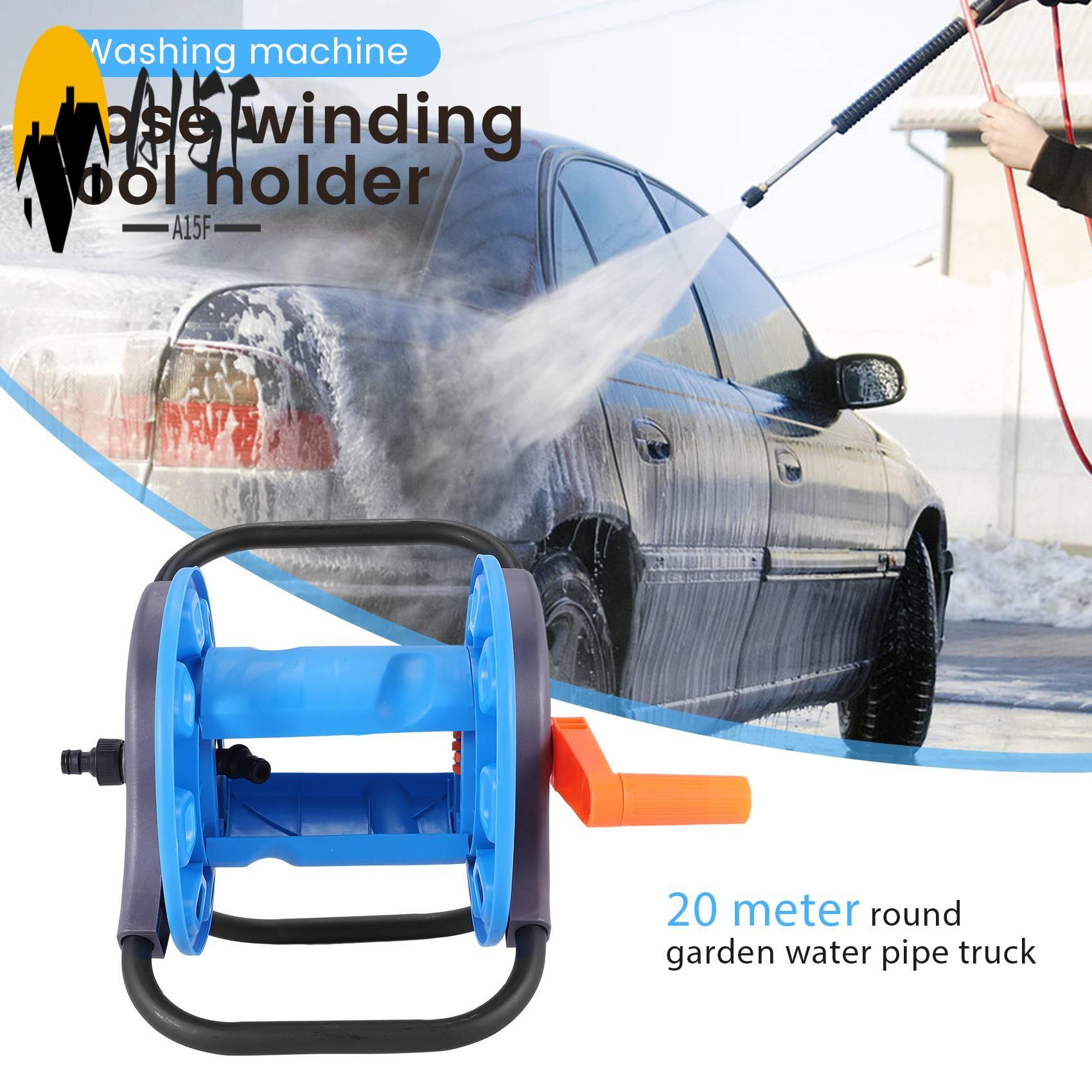 Gardening Tools Holder - A15F-Portable 20M Huishoudelijke Tuinwaterslang Reel Wagen