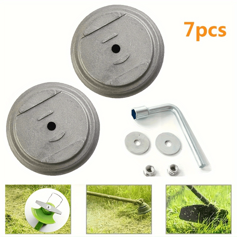 Gardening Tools Combo - 7-delige set elektrische grasmaaiermessen, stevige vervangende