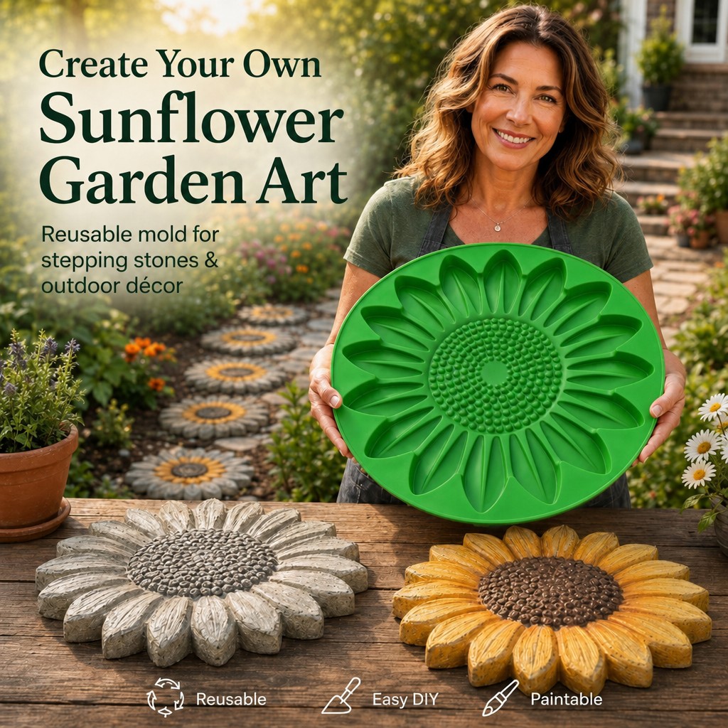Gardening Tools Combo - Zonnebloem Terras Steenmal Set, Beton Gereedschap