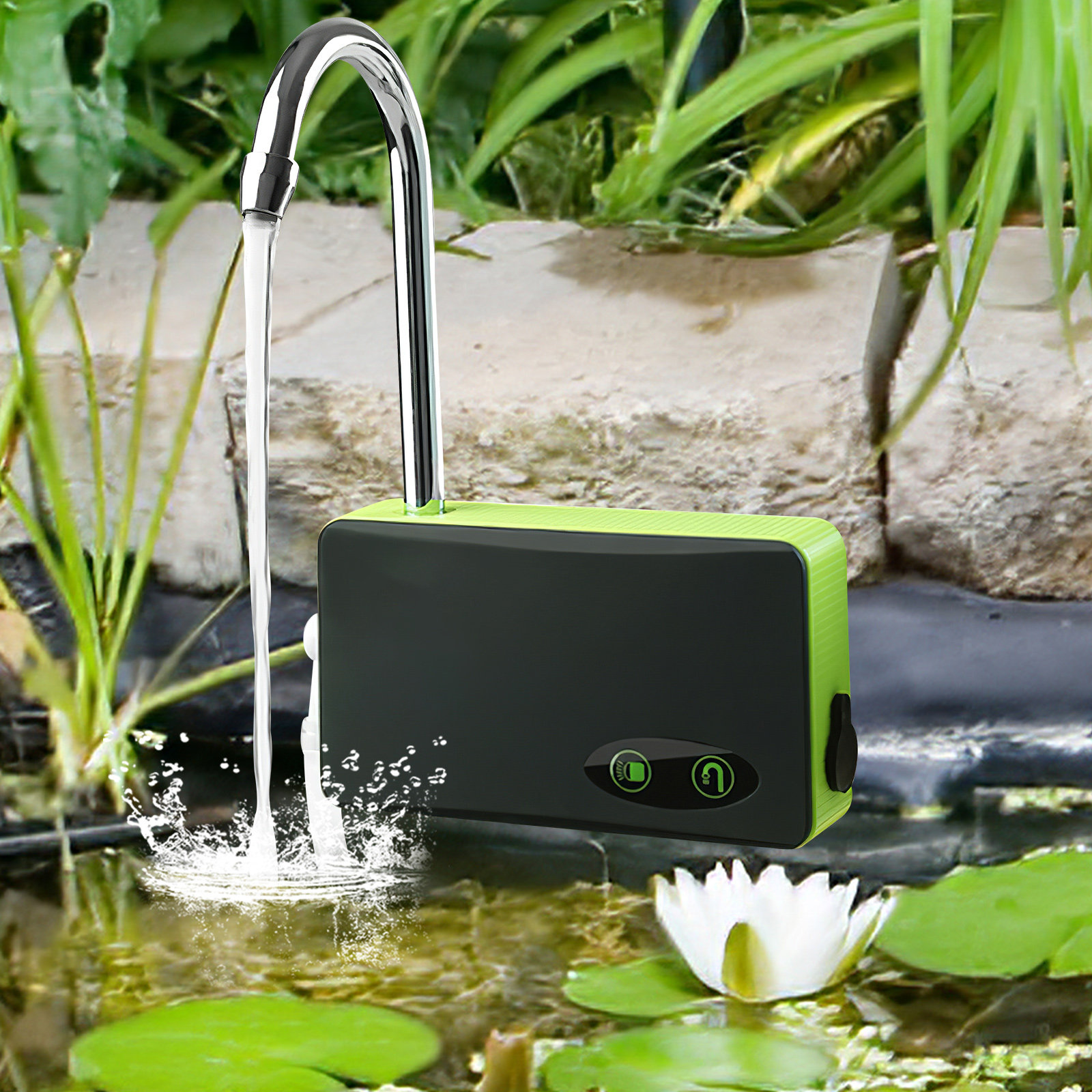 Gardening Tools Water - Draagbare drie-in-één zuurstofpomp voor het beluchten