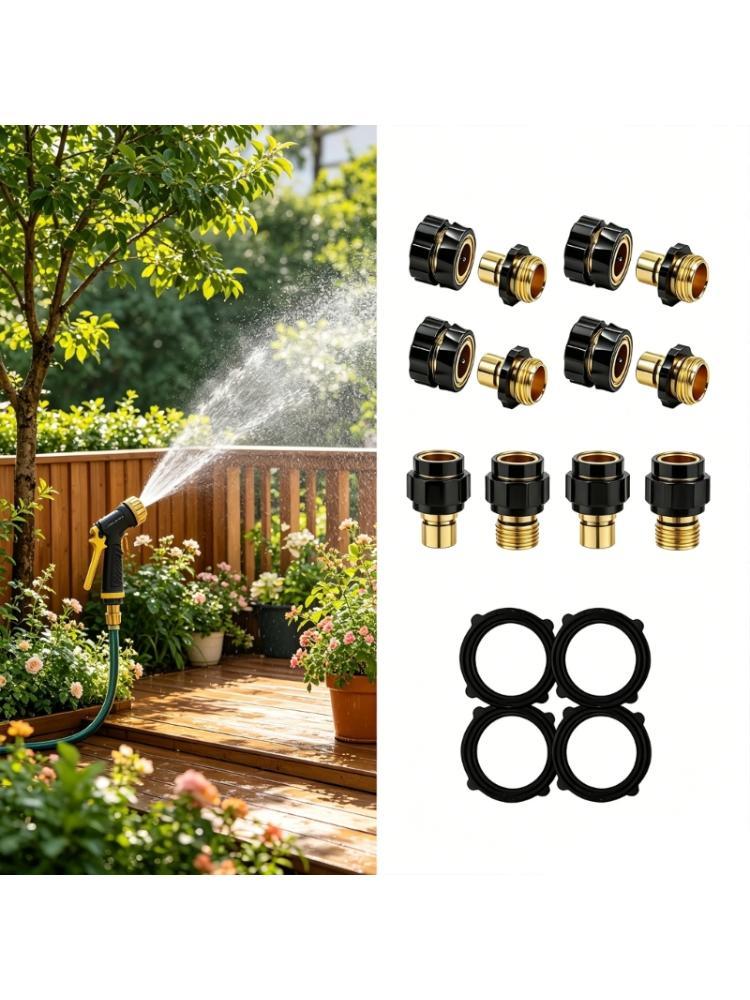 Gardening Tools You Need - R9UF 4 stks/pak plastic waterleidingconnectoren snelbevestiging