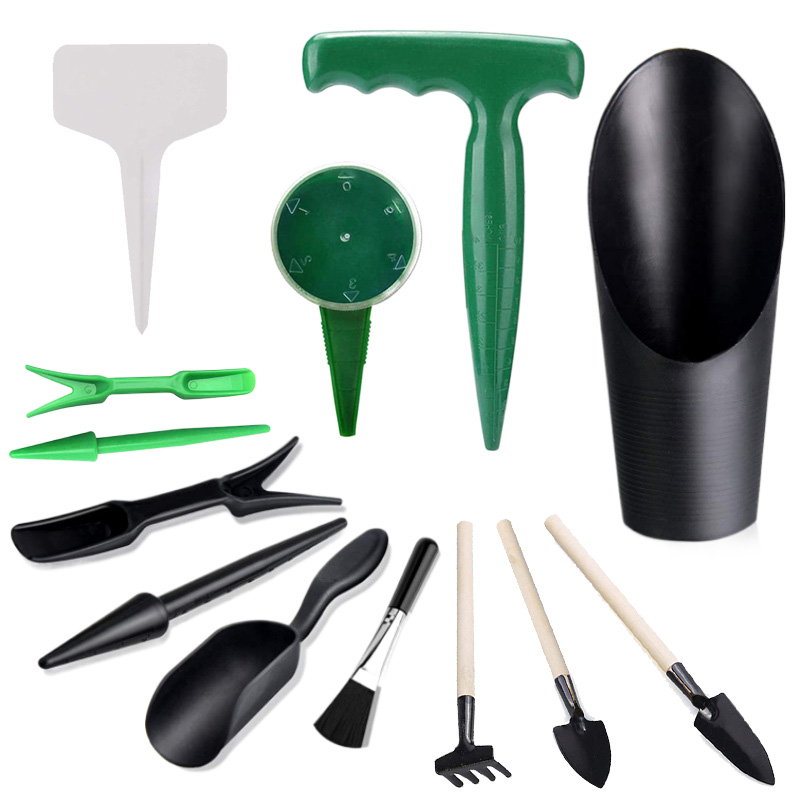 Gardening Tools Combo - Mini Tuingereedschap Set Label Board Plastic