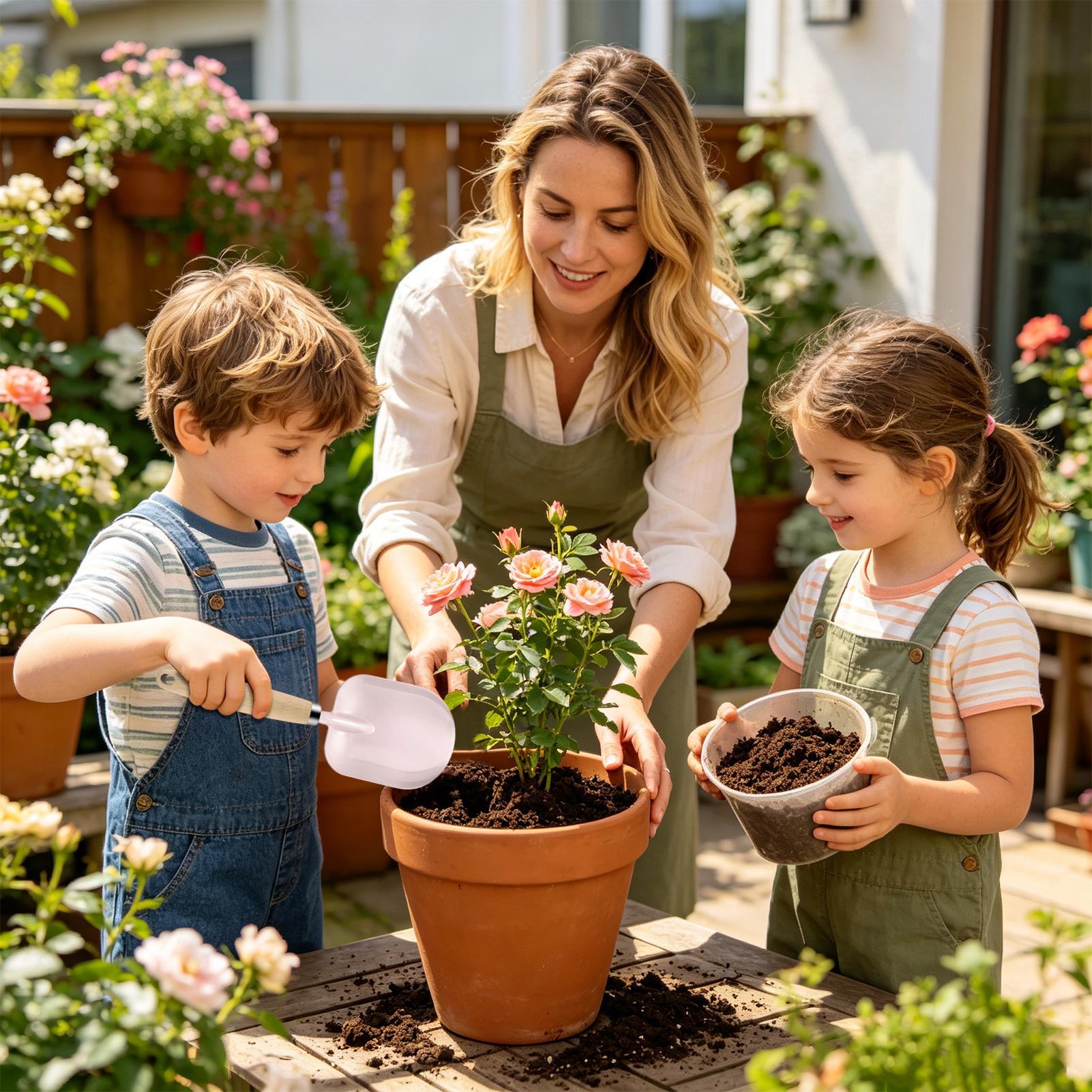Gardening Tools Girly - Tuiniergereedschapset voor kinderen Zintuiglijk interactief fantasiespel
