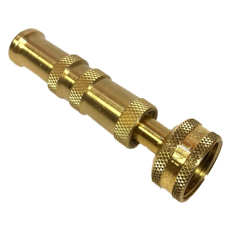 Garden Hose Nozzle - MOPHE-Tuinbesproeiingsmondstuk van messing, verstelbare messing slangmondstuk,