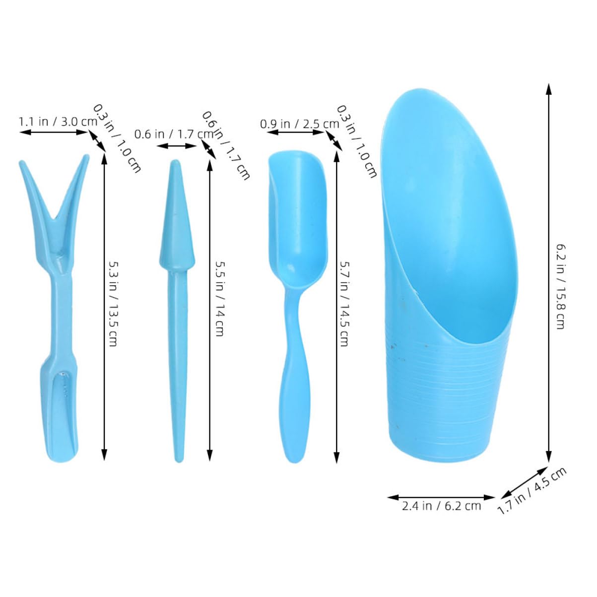 4 stks/set, Plastic Duurzaam E - Gardening Tools Combo recensie en prijs