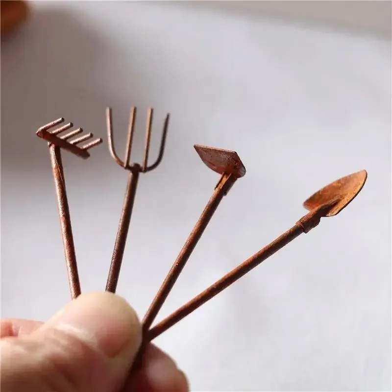 4 Stks/pak Miniatuur Tuingeree - Gardening Tools Combo recensie en prijs