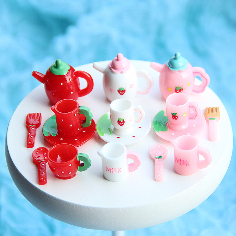 Roze theeservies miniatuur bee - Gardening Tools Combo recensie en prijs