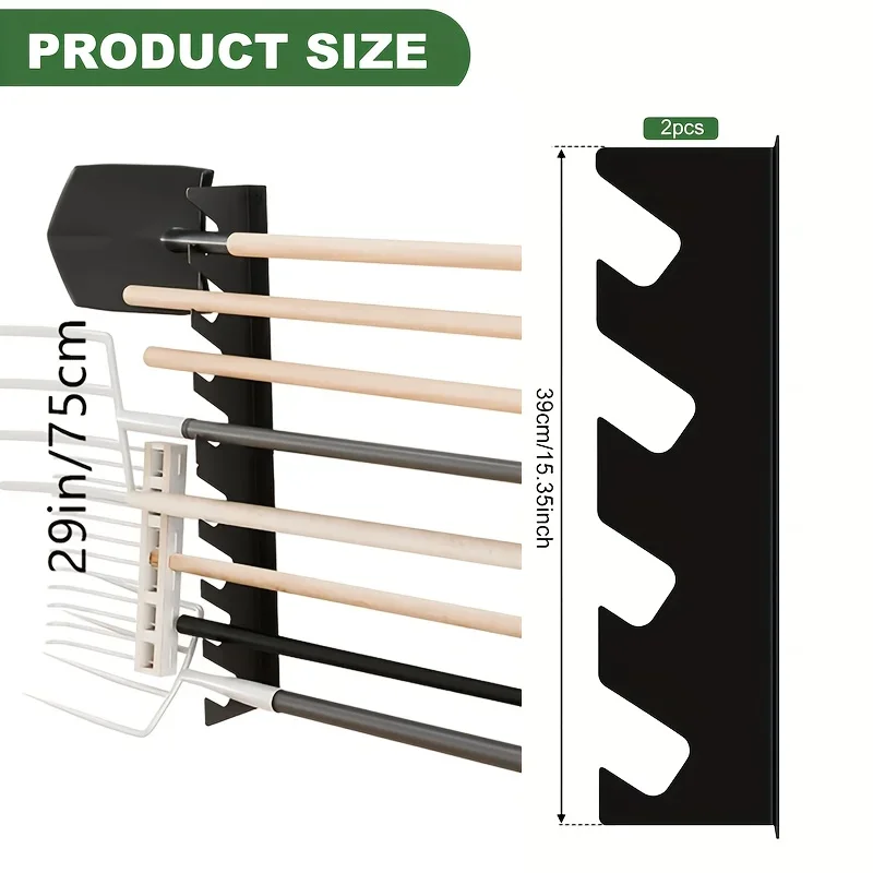 Zware metalen tuin gereedschap - Gardening Tools Holder recensie en prijs