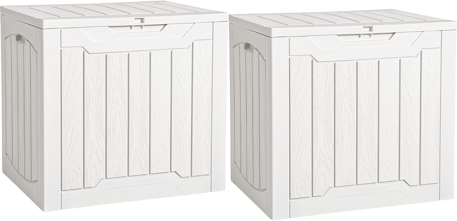 31 Gallon Deck Box Set van 2 a - Gardening Tools Box recensie en prijs