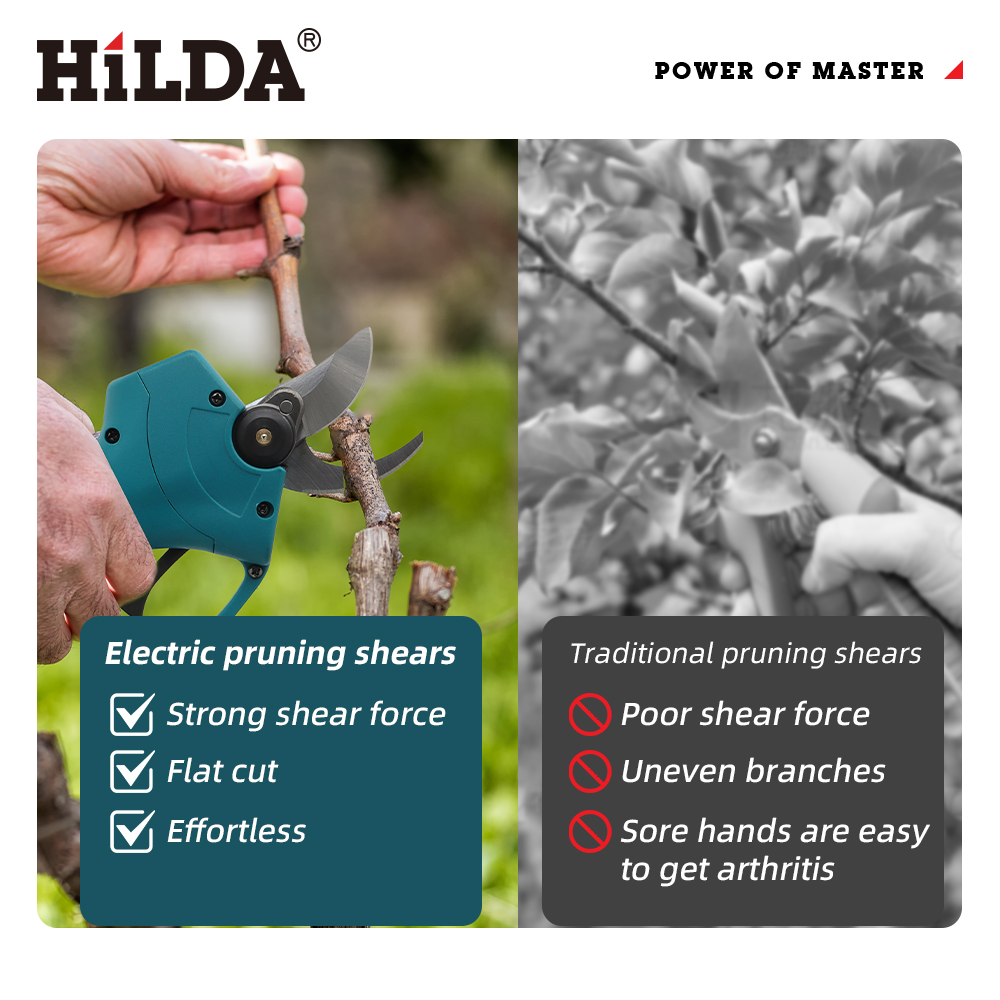 HILDA 18V Borstelloze Draadloz - Gardening Tools Combo recensie en prijs