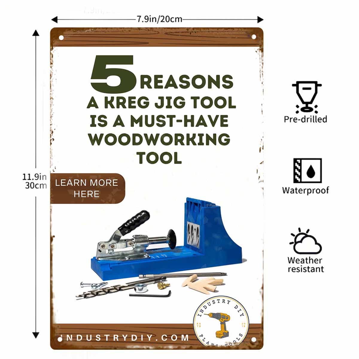 2D FLAT 1-delige 5 Redenen Waa - Gardening Tools You Must Have recensie en prijs