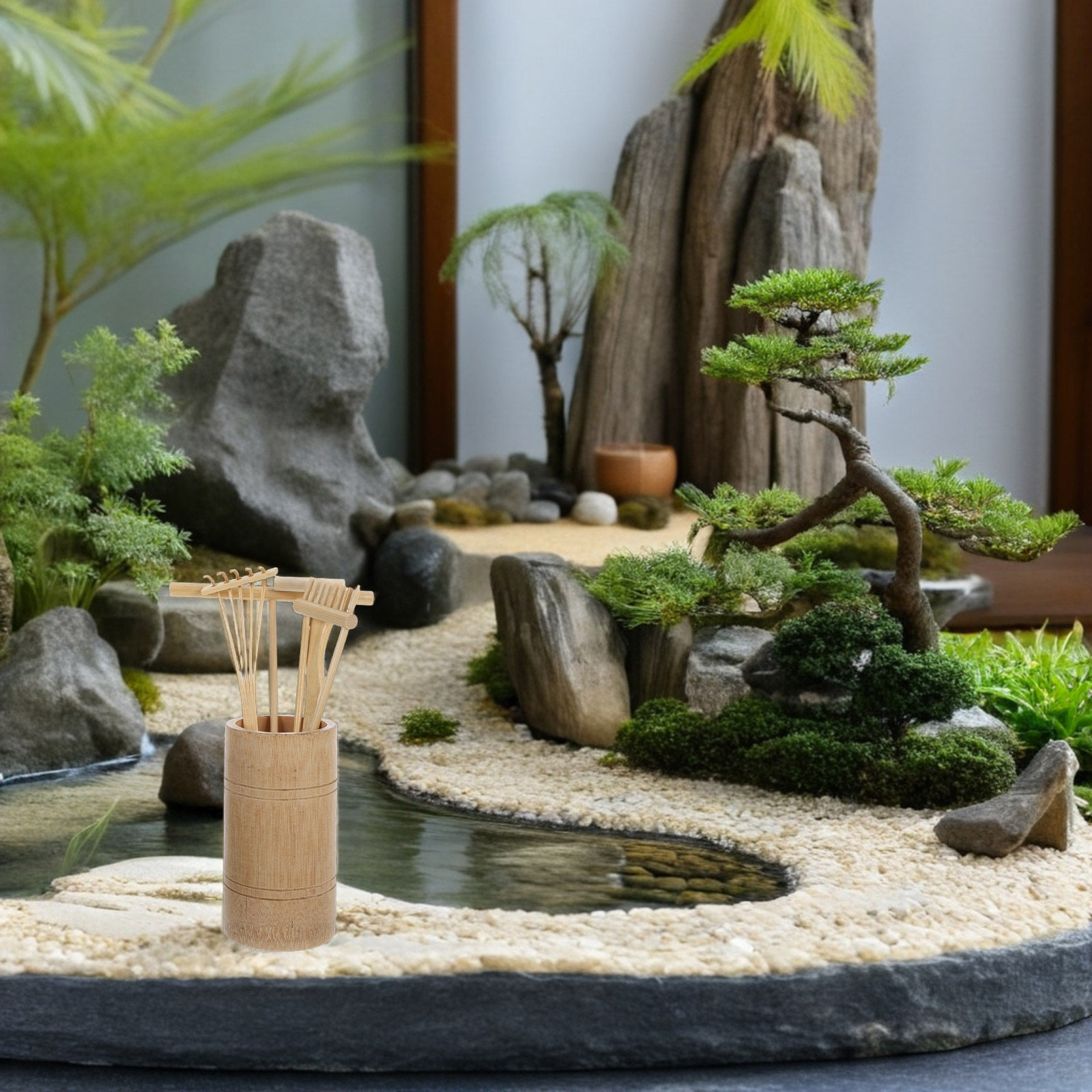 1 Set Zen Zandtuin Hark Kit Ba - Gardening Tools Kit For Home Garden recensie en prijs