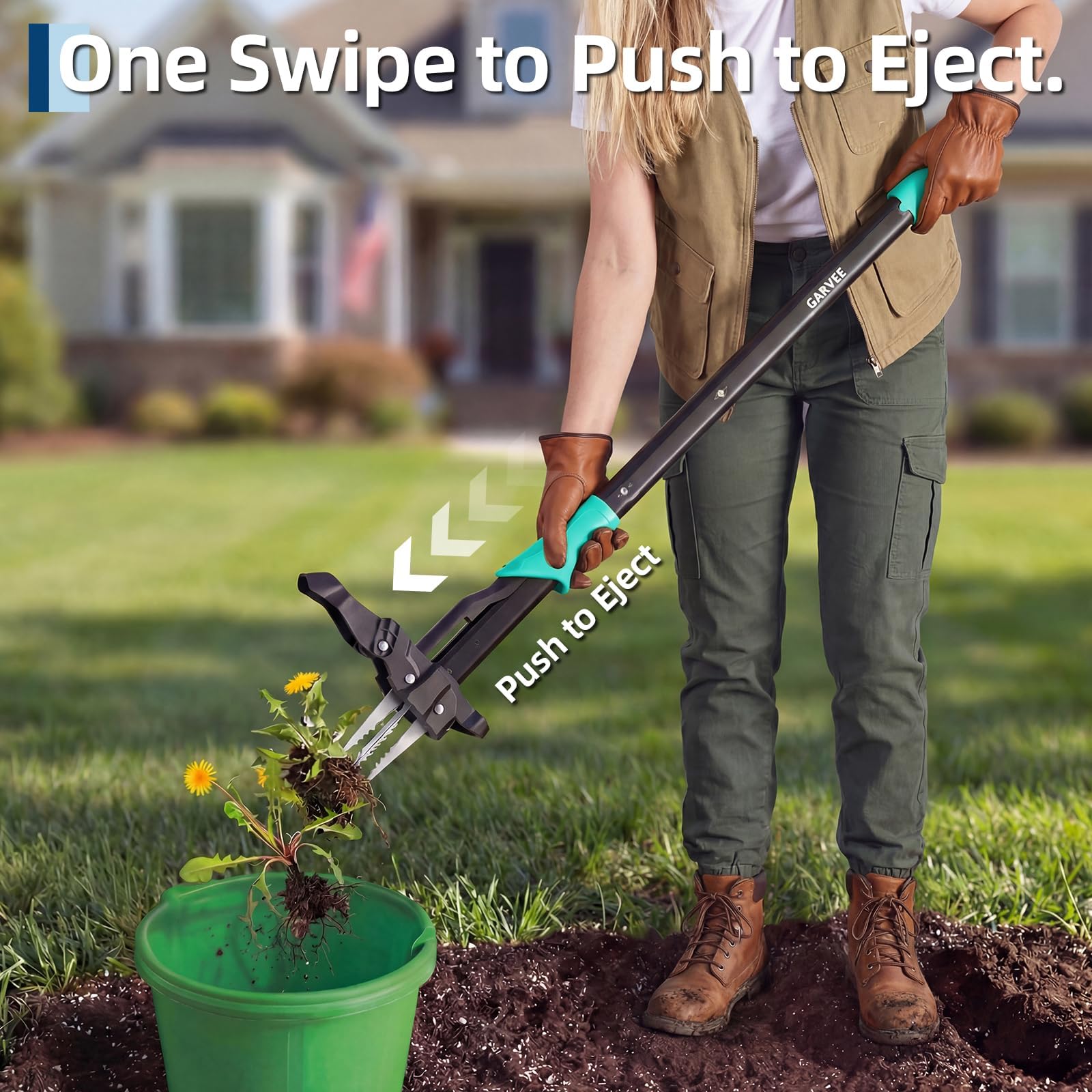 Onkruidtrekker met lange steel - Gardening Tools For Seniors recensie en prijs