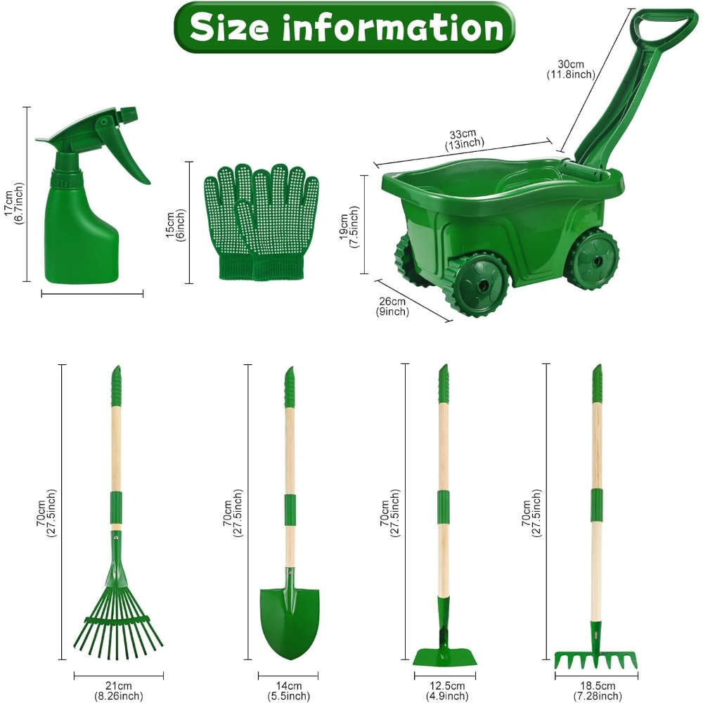 Tuiniergereedschapset voor kin - Gardening Tools Girly recensie en prijs
