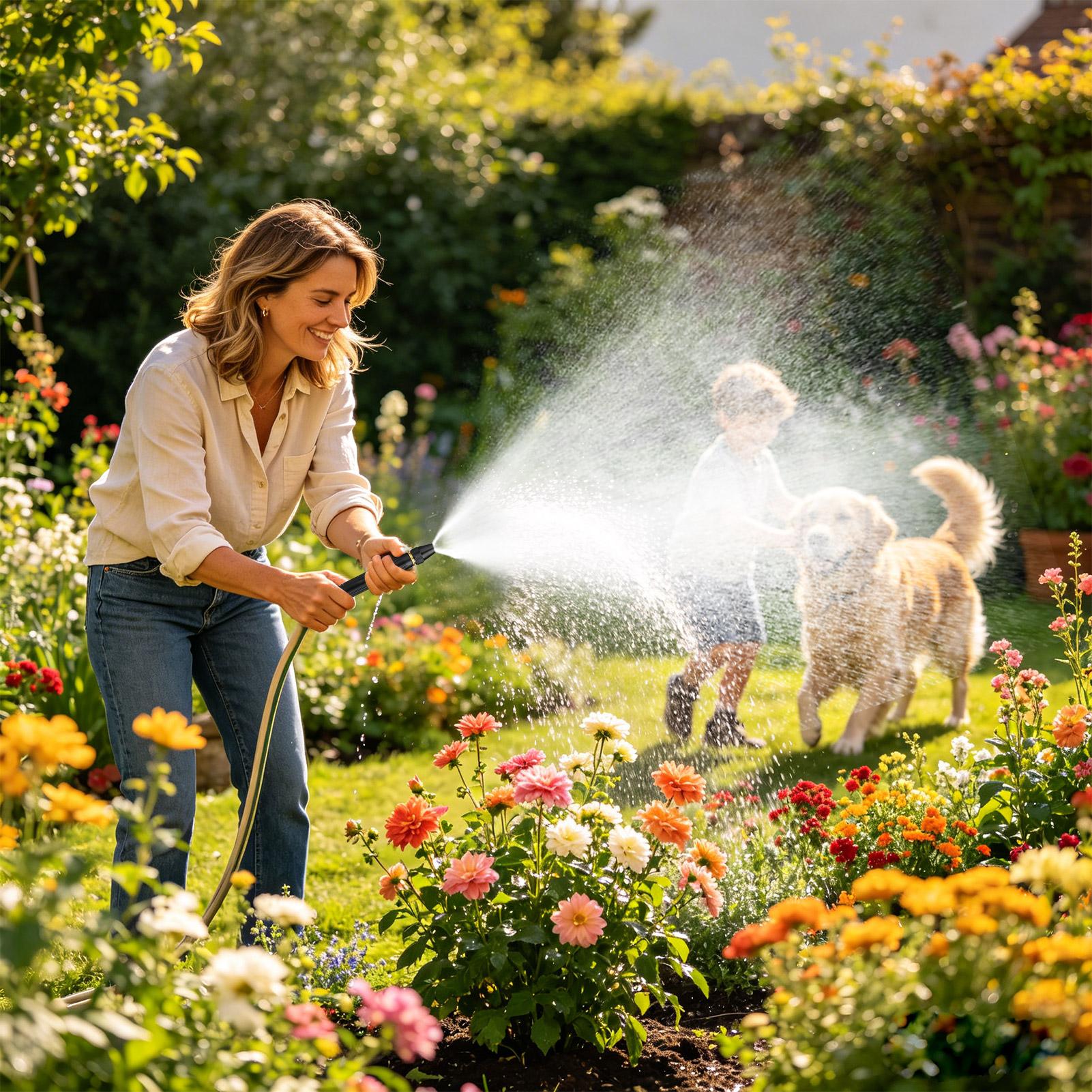 Hogedruk watersproeier 3-modus - Garden Hose Nozzle recensie en prijs