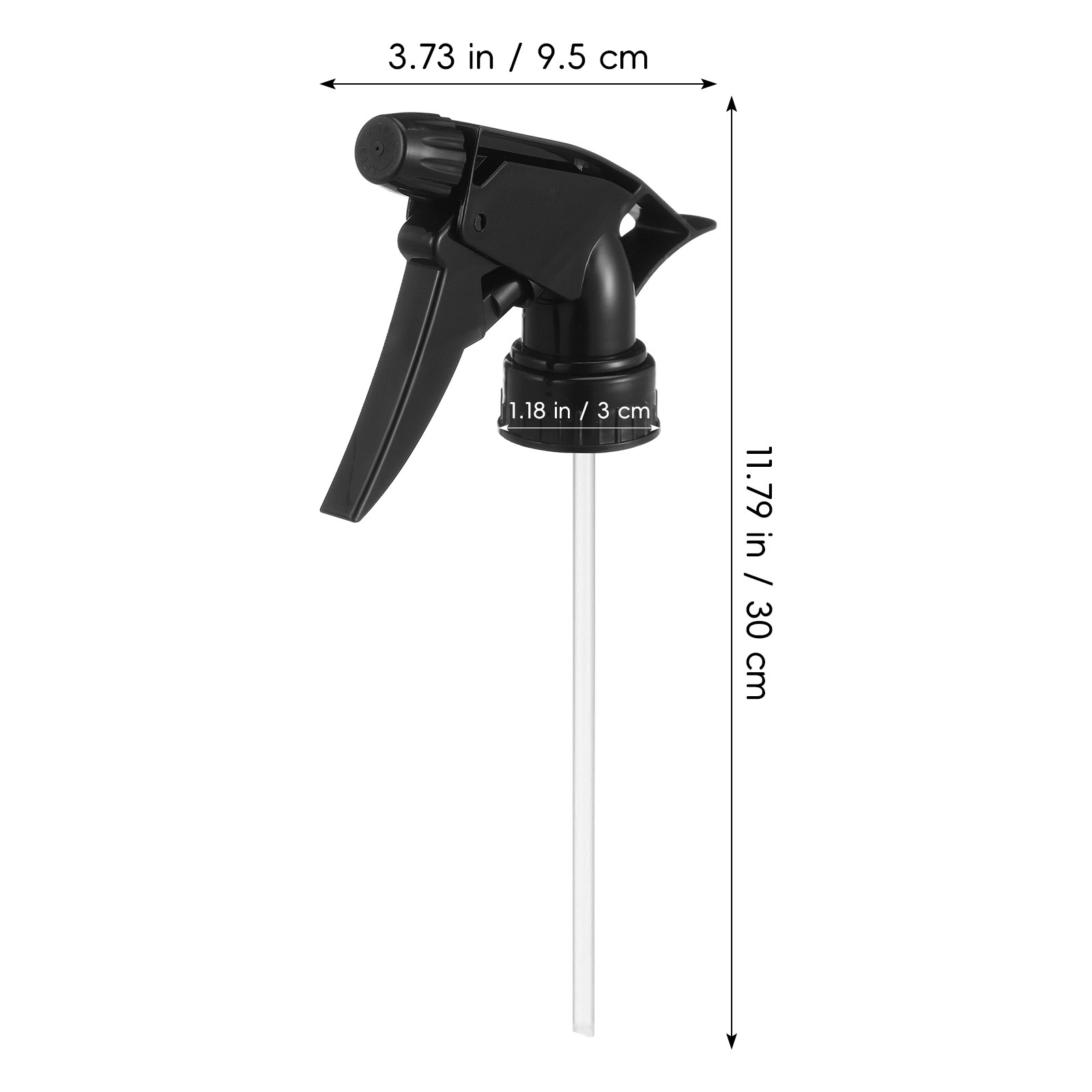 10 stuks zwarte verstelbare tr - Garden Hose Nozzle recensie en prijs
