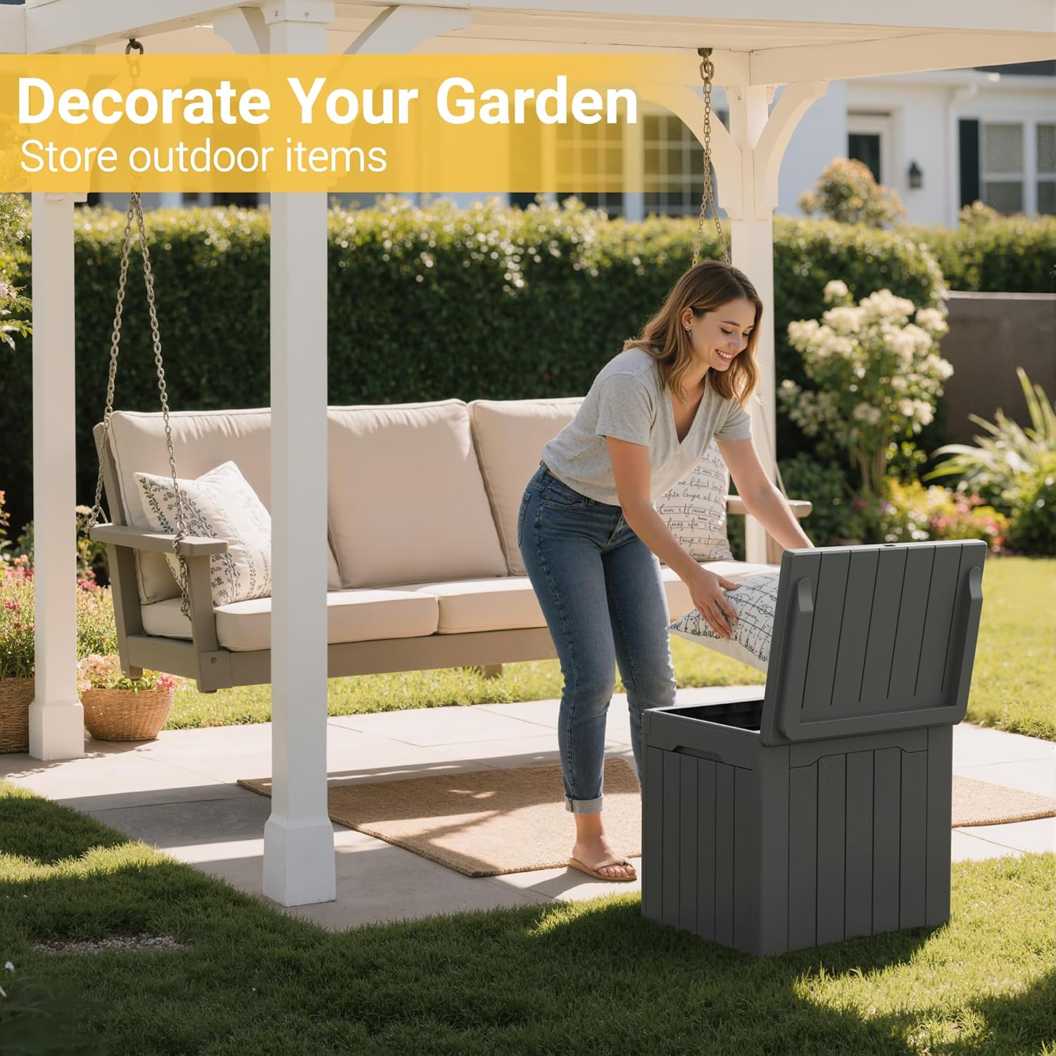 31 Gallon Buitenberging met de - Gardening Tools Box recensie en prijs