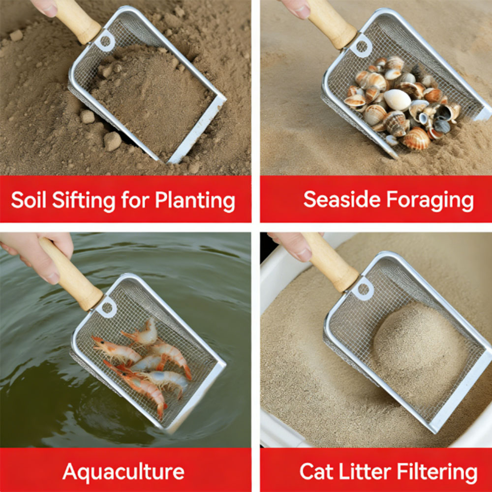 Onmisbare grondzeef, roestvrij - Gardening Tools You Must Have recensie en prijs